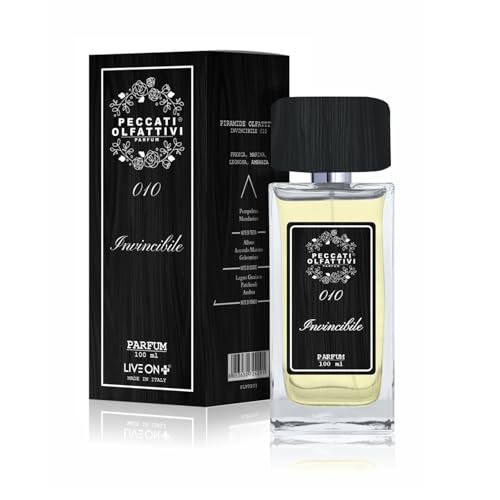 Peccati Olfattivi N.10 Parfum Homme Équivalent – Parfum Masculin Persistant avec 30% d’Essence Pure, Fragrance Similaire à l’Originale avec Longue...