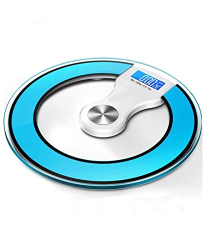 Wiederaufladbare USB-Körperwaage Digitale Körpergewicht-Personenwaage,Waage mit Maßband,Step-On-Technologie,400 Pfund(Farbe: C,Größe: Batterie)