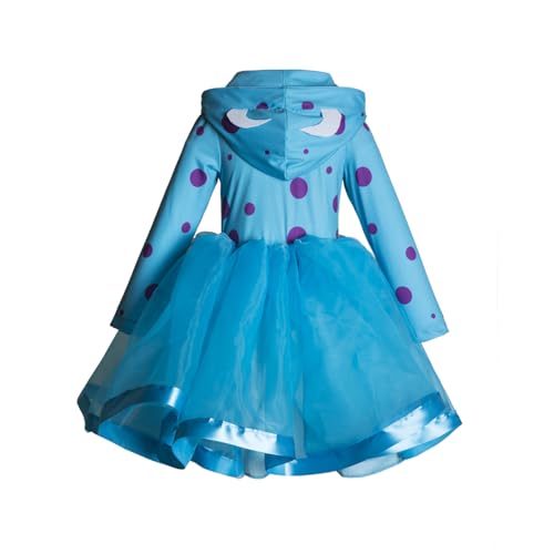 Disfraz Sulley Monster Inc para Niñas miniatura 2