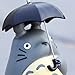 yofit Totoro Figurines, Totoro with Umbrella Statue 4inch Totoro Figure Decoration