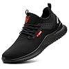 Sumateng Anti-Slip Wear-Resistant Steel Toe Cap Veiligheidsschoenen Heren Dames Anti-Punctuur Sport Lichtgewicht…
