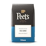 Peet's Coffee, Medium Roast Ground Coffee - Big Bang 18 Ounce Bag