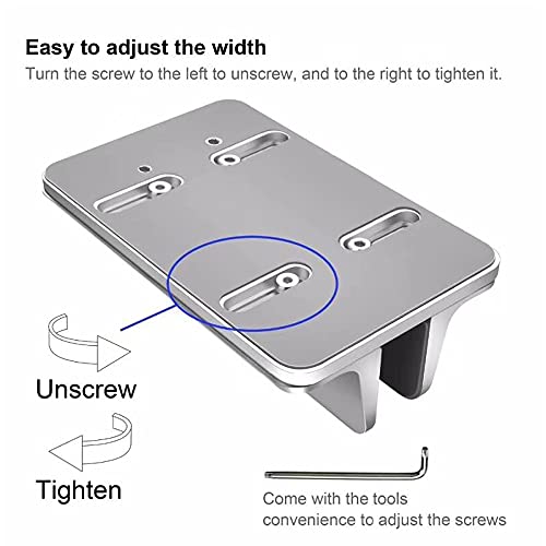Vertical Laptop Stand Holder, Desktop Aluminum Notebook Stand With Adjustable Dock Size(Up To 17.3 Inch) Compatible With All Lenovo/Macbook Pro/Air Dell Hp Surface Ipad Gaming Laptops(Silver) #TOP3
