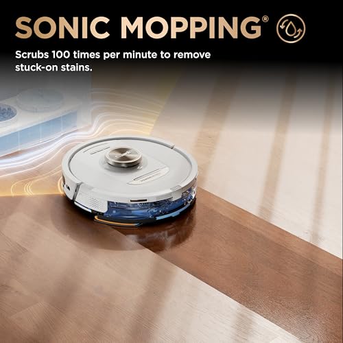 Shark PowerDetect Robot Vacuum & Mop Combo, 60-Day Self-Empty, AV2810ZEWH - image 7