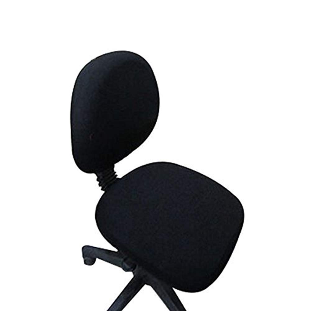 Trycooling Polyester Spandex Universal Stretch Rotating Pure Color Chair Cover for Computer