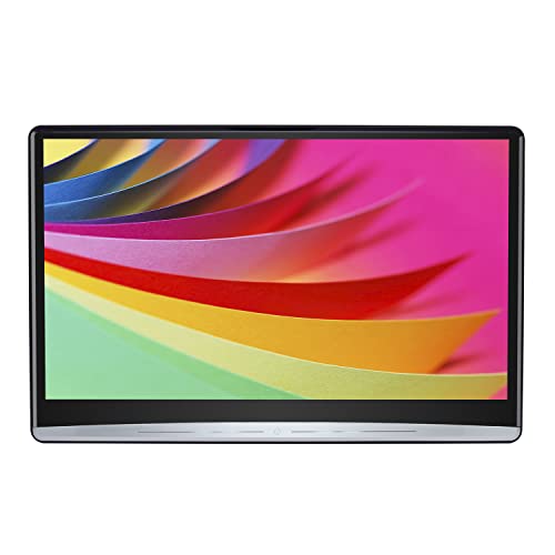 DDAUTO Car Headrest Video Player 13.3 Android 9.0 Headrest Monitor with WiFi Ultra-Thin Car TV, IPS Touch Screen, Support Netflix YouTube Phone Mirroring USB Bluetooth FM-DD133A