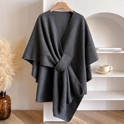 Bufanda reversible de felpa de gran tamaño para clima frío 5