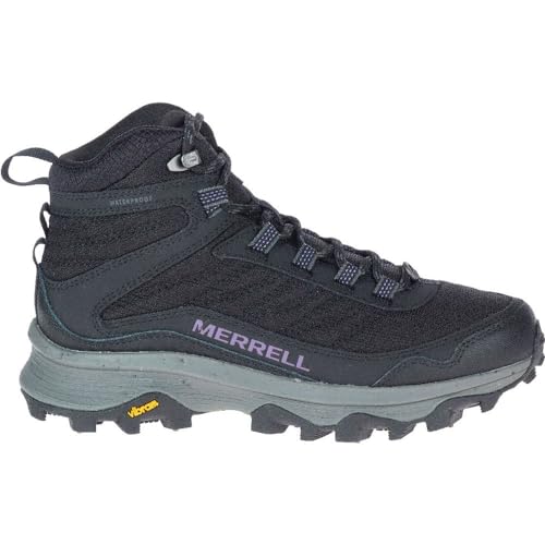 Image of Merrell Women's Moab SPD Thrmo Sneaker, Black /White, 7 UK, Black White