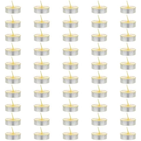 Mega Candles Citronella Tea Light Candle Cover