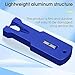 Longitudinal Cable Peeler F1 Fiber Optic Cable Stripper Aluminum Body Fiber Optic Cable Longitudinal Bundle Stripper Suitable for 8.5mm, 10.4mm, and 14mm Cable Diameter Fiber Buffer Tube Stripper