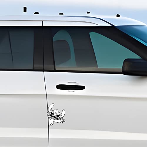 Stitch Wave Vinyl Decal Sticker Car Window Laptop Alien Lilo Peek #TOP1