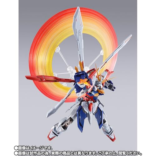 Image of TAMASHII NATIONS - Mobile Fighter G Gundam - Burning Gundam & Burning Gundam Second Metal Build Action Figure
