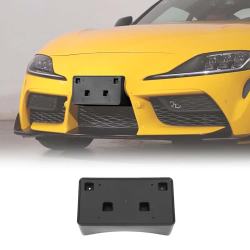 Soporte de matrícula delantera para Toyota Supra GR A90 A91 MK5 de plástico ABS