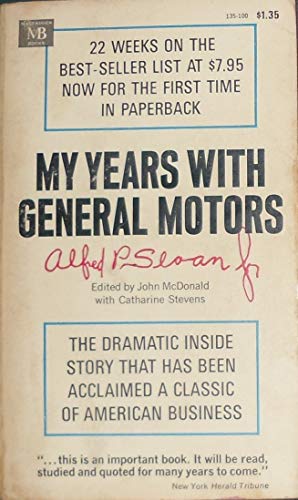 My Years with General Motors B01MZ2S4PY Book Cover