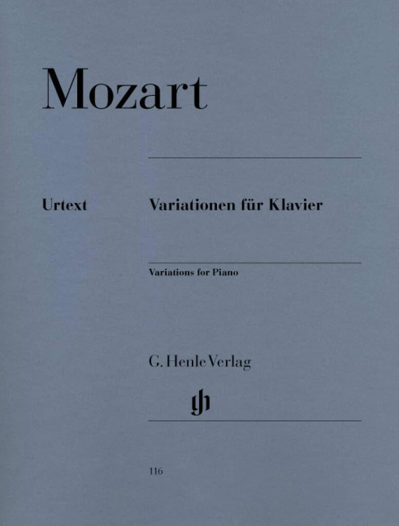 Piano Variations - piano - (HN 116) (English, French and German Edition) (Multilingual Edition)      Sheet music – January 10, 2009