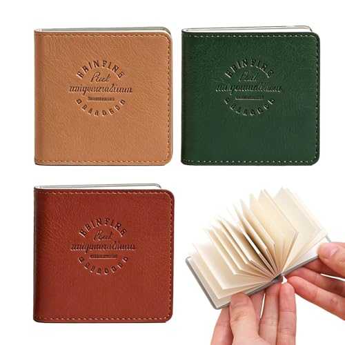 Compact Watercolor Journal, 3-Piece Cold Press Pad, 2x2 Inch Hardcover Diary with Thick Paper, Durable Art Notebook, Watercolor Pad with Travel Friendly Design, Art Journal for Kids Teens