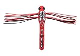 Lunkerhunt Dragonfly Fishing Lure with Double Skirted Wings | Perfect Topwater Fishing Lures for Bass, Trouth and Pike, Weedless Bait (Cardinal)