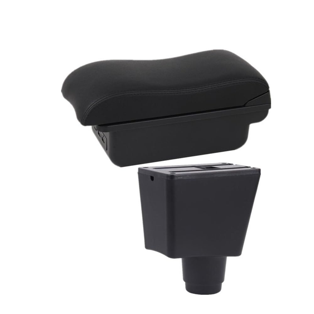 Yulegudi B2 Black Line 3Usb Car Armrests For Renault For Logan 2 For Sandero 2010-2020