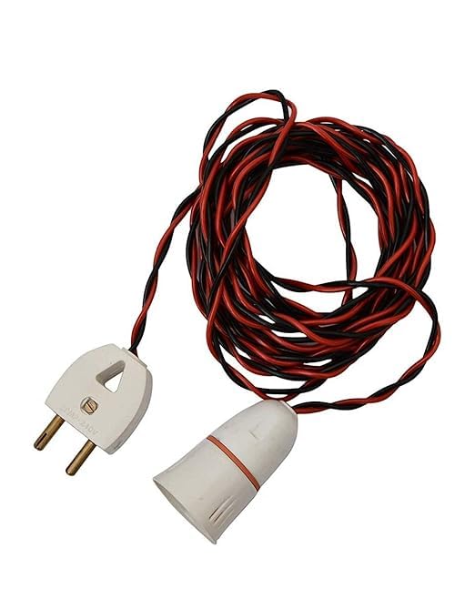 See full amazon price history chart for SP Electron Bulb Holder Hanging, 2 Meter Cable Cord Flexible Wire with 2 Pin Plug (Multicolor) SP Electron Bulb Holder Hanging, 2 Meter Cable Cord Flexible Wire with 2 Pin Plug (Multicolor) (B0CR8KV5CG) Amazon Price History, Amazon Price Tracker