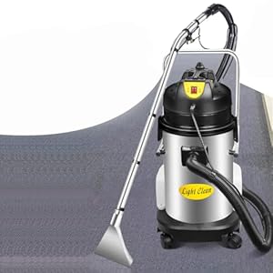 40L / 11Gal commerciële tapijtreinigingsmachine, bankgordijntapijtreinigingsmachine 3 in 1 tapijttrekker, roestvrijstalen tapijtreiniger geschikt for het reinigen van tapijten, stofzuigen en water gev