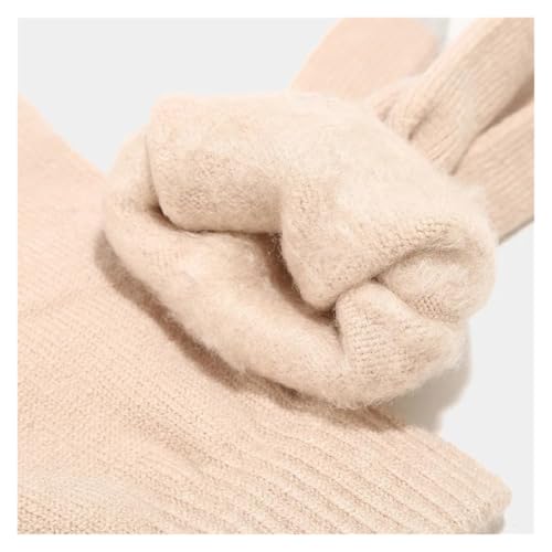 Gorro bufanda y guantes de mujer un regalo útil de invierno con forro interior 5