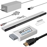 Ensemble de câbles de rechange Wii 4 en 1, adaptateur secteur Wii AC + convertisseur Wii ...