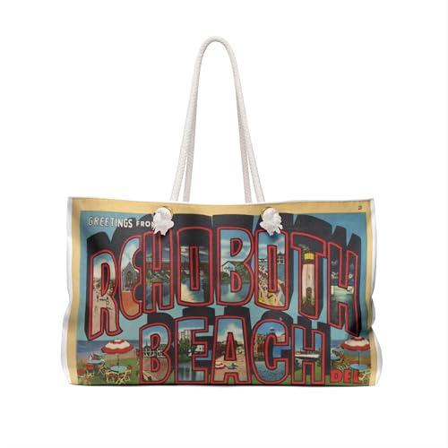 Retro Beach Weekender Bag - Perfect for Travel, Vacations, Summer Getaways, Beach Lovers, Gifts for Travelers2