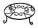 POT TRIVET BLACK 10" by PANACEA PRODUCTS MfrPartNo 89165