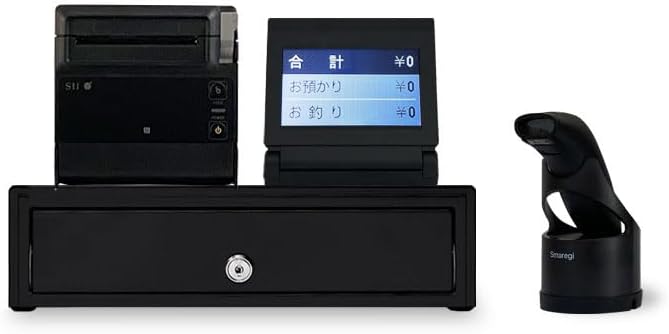 POSレジ用、プリンター、ドロアセット スマレジ対応】お手軽POSレジ