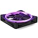 NZXT F120 RGB – 120mm RGB PWM PC Fan – High Airflow, Low Noise – Fluid Dynamic Bearing – Single (Requires NZXT RGB Controller for CAM Software) – 18 LEDs – Black