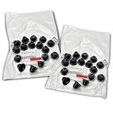 2 kit OEM accessories, N46 N45 N42 N62 N63 S63 Engine Valve stem seals Set, For BMW 120i 318Ci 545i 550i 650i 745i 750Li X1 X3 X5 X6 V8 Genuine Intake & Exhaust valve oil seal set, 11340029751