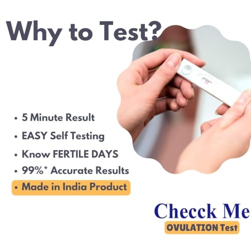 ChecckMe ovulation test kit for women planning pregnancy - Pack of 20 Cassettes - Image 4