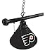 Philadelphia Flyers 3 Shade Billiard Light with Black Shades with Black Fixture by Holland Bar Stool