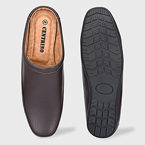 Image of Centrino Men's Sandals | Stylish & Durable Footwear | Adjustable Straps & Secure Hook & Loop Closure | Premium Comfort & Quality (3700)