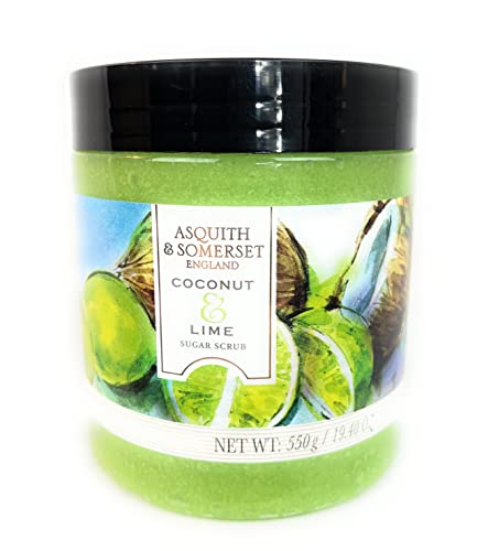 Asquith & Somerset Coconut & Lime Sugar Body Scrub 19.4 Oz #TOP6