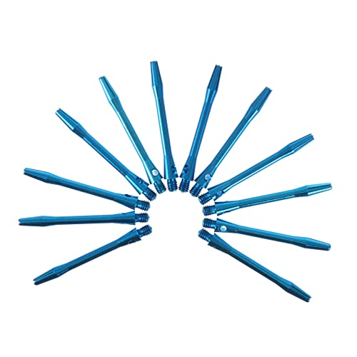 Gogogmee 12 Pcs 2ba Thread Stem Shafts Aluminum Alloy Shafts Replacement for Flights 45mm Accessories