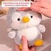 Imagen de Premium Moments Peluche Pingüino Abrazo San Valentín · Regalo Romántico con Peluche a Elegir + Tarjeta con Dedicatoria Personalizada · Detalle Original y Emocional para Sorprender