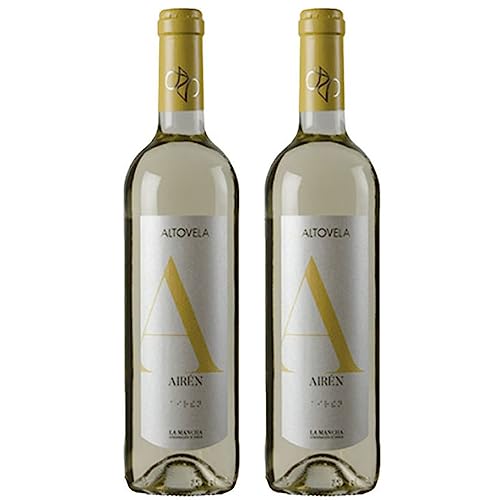 Vino Blanco Airén D.O.P. La Mancha 75cl | Vinos Bodegas Altovela | 2 Botellas