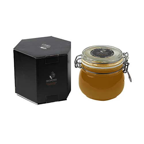 Geohoney Rare Cave Honey, 200g Frasco de vidrio miniatura 1