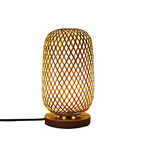 Lampe de bureau en bambou vintage pour créer un salon chaleureux