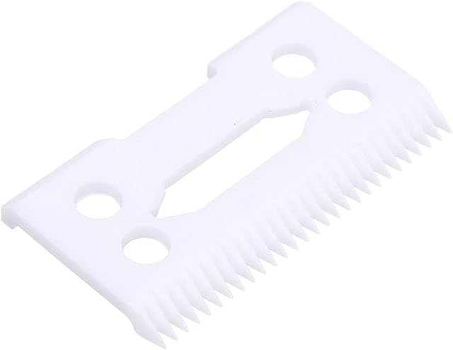 CCChaRLes Clipper Ceramic Cutter Blade Magic Clip 2 Holes for Wahl Shear Hair Clipper