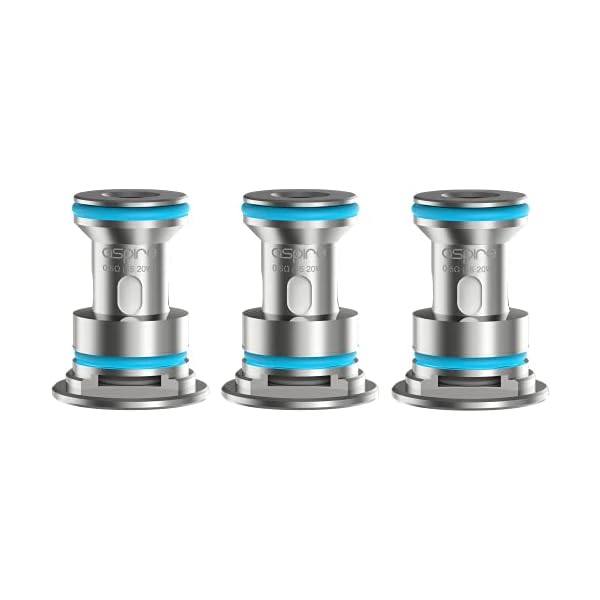 Aspire Cloudflask S, Verdampferkopf für e Zigarette, 3er Pack, 0,6 Ohm – Bild 3
