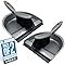Indoor Dustpan and Brush Set with Soft Bristles - Pack of 2