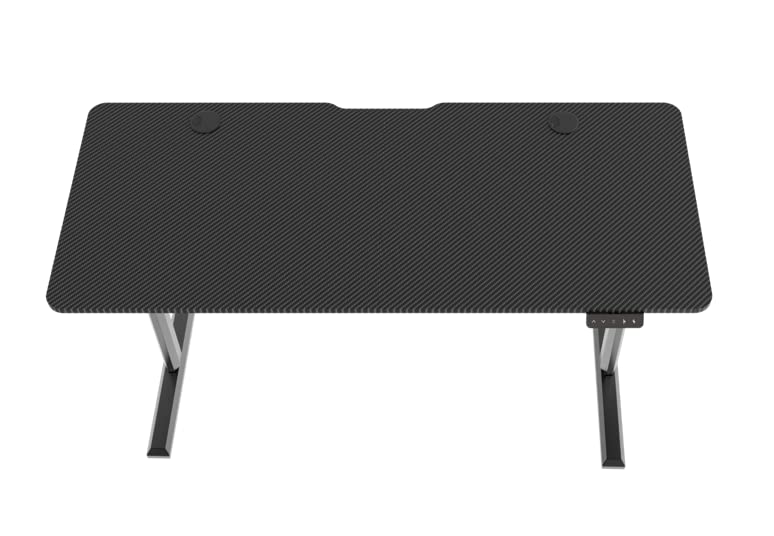 ZStyle Scrivania regolabile in altezza elettrica motorizzata standing desk gaming da gioco laptop pc computer ergonomica carbon look seduto - in piedi postazione carbonio tavolo studio gioco gamer …