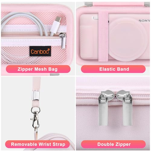 Funda rígida para cámara Sony ZV-1 color Rosado miniatura 5