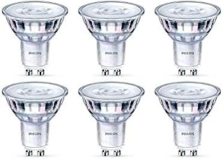 Philips Signify Gu10 LEDSpot Gu10 4.6w-50w Equivalent (Replaces a Traditional 50 Watt) 6500k Daylight, Non Dimmable, 36D Beam Angle, Free TheLEDSpecialist Mints - 6 Pack