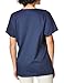 Dickies Women's V-Neck Top, D-Navy, Large