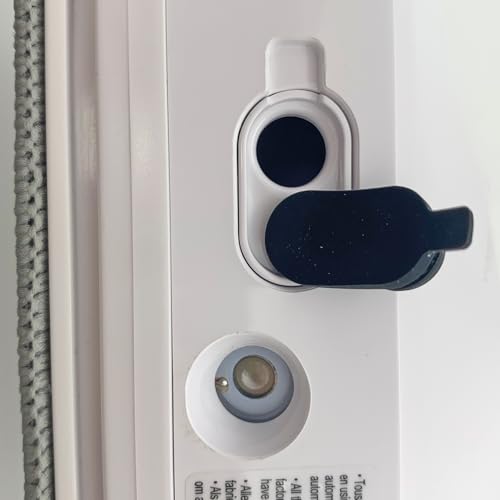 Wiizzee Fensterputzroboter NV-01, Schlank, leise, 3 Reinigungsmodi (N/Z/NZ), Steuerungsmethode App, Ferngesteuert, Weiß