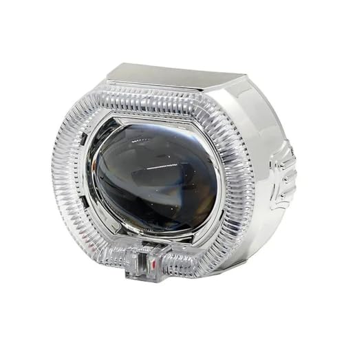 Phare de moto projecteurs 2.5 pouces 12V à double lentille pour le remplacement d'origine