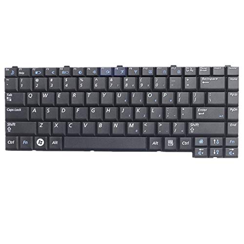 Clavier noir pour Samsung NP-P408 P410 version US avec touches silencieuses de rechange